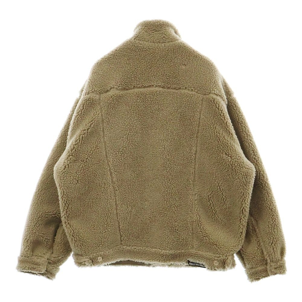 BALENCIAGA (バレンシアガ) オーバーサイズ フェイクムートン フリース 