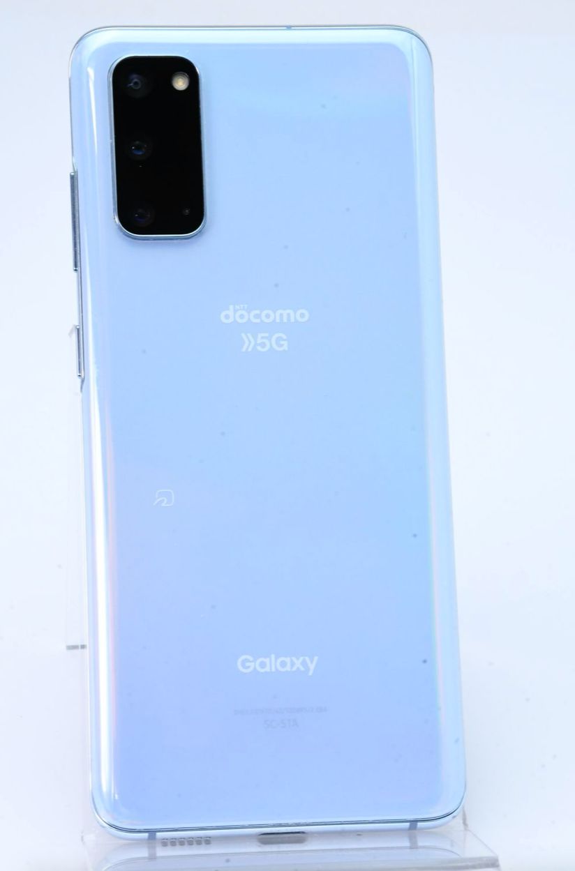 SIMフリー docomo Galaxy S20 5G SC-51A クラウドクラウドブルー