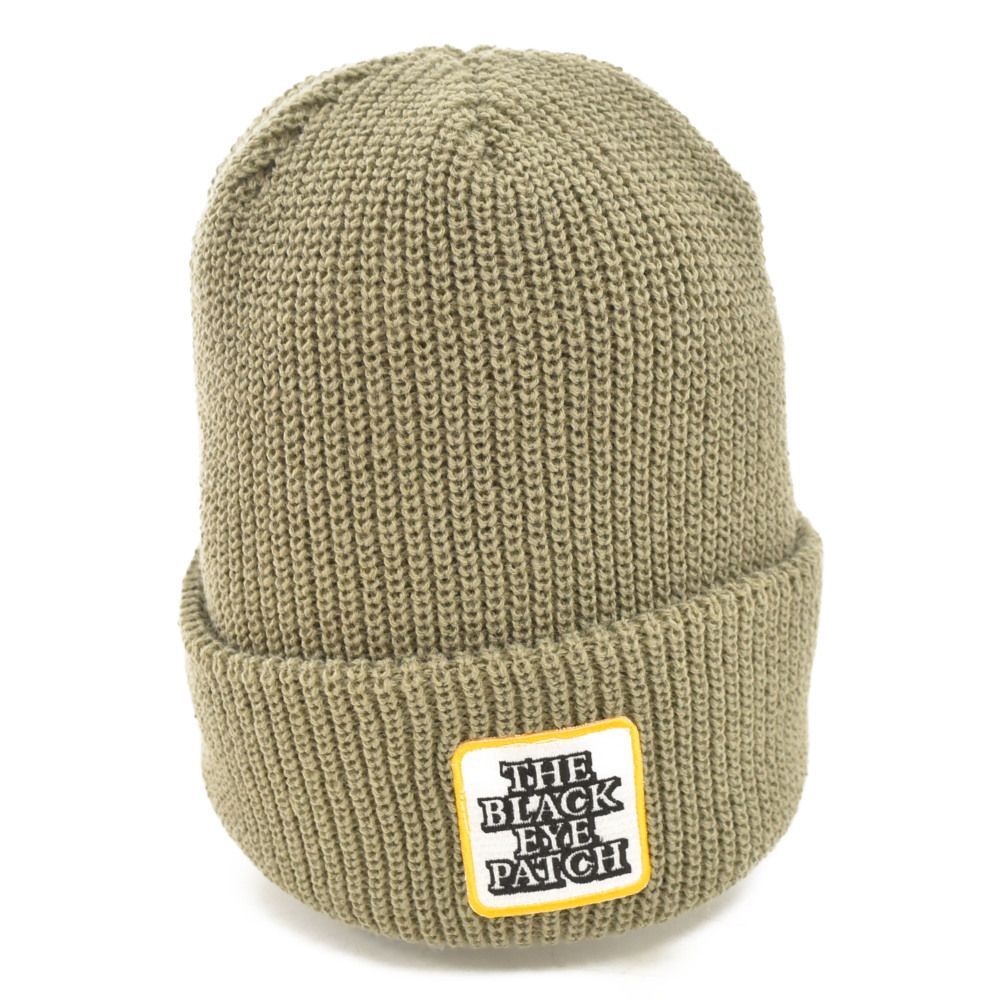 BLACK EYE PATCH OG LABEL BEANIE - ニットキャップ/ビーニー