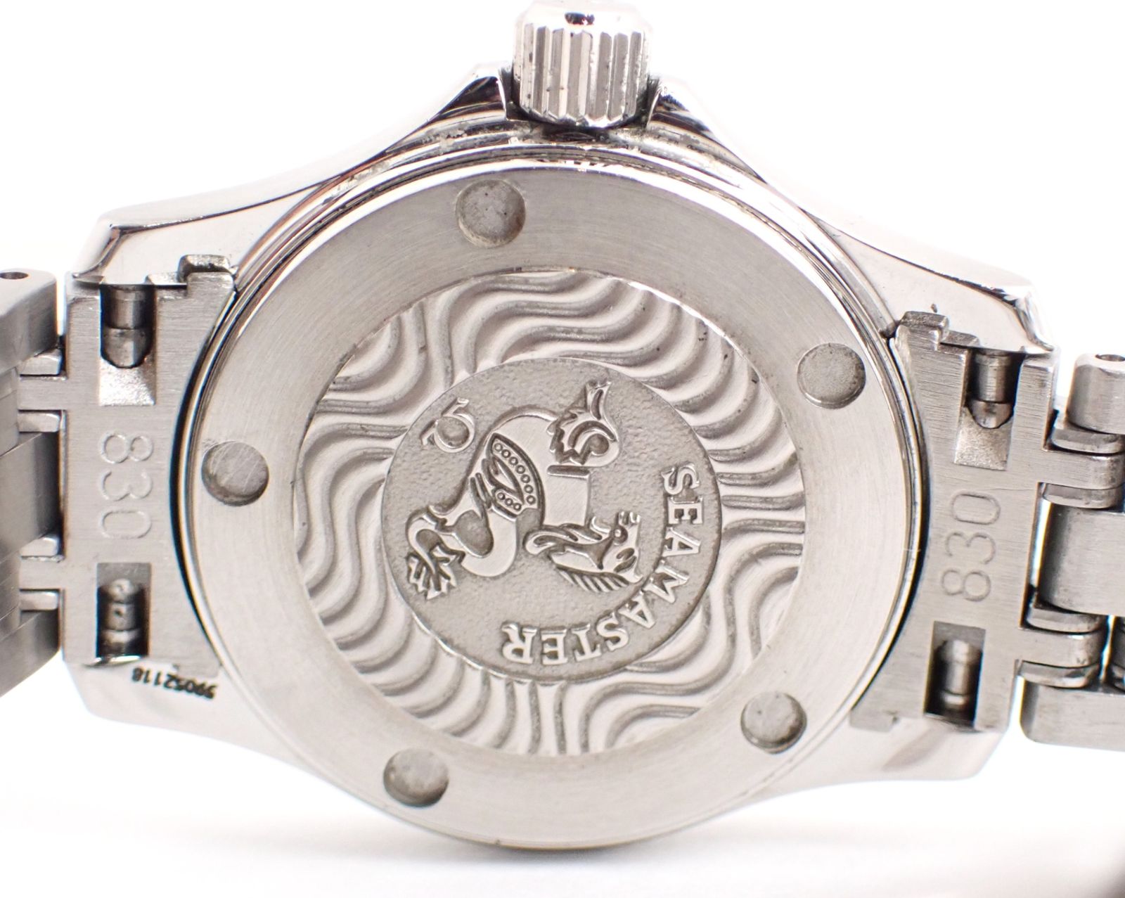 磨き済み OMEGA(オメガ) シーマスター シェル文字盤 2581.7 SS QZ  