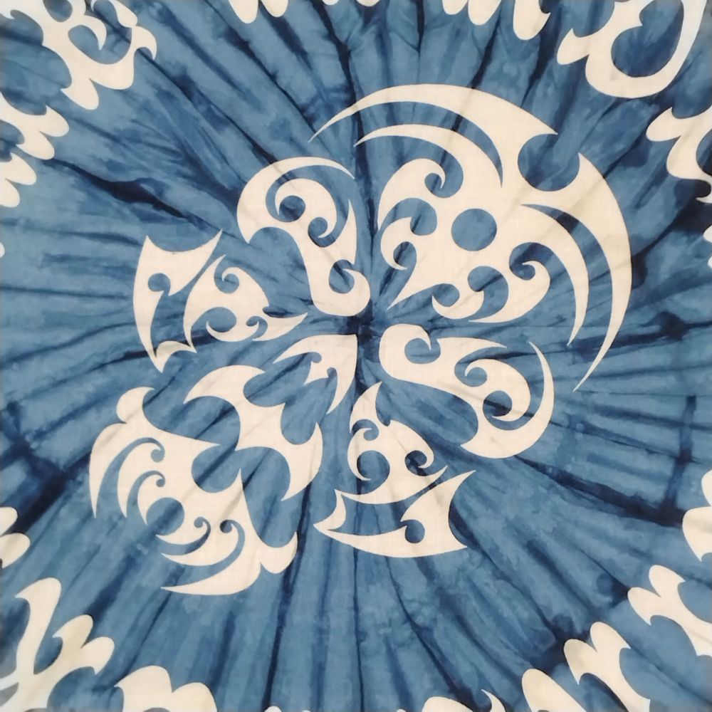 テンダーロイン Tenderloin ボルネオスカル バンダナ ネイビー