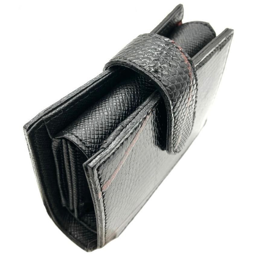 【新品】ポールスミス✨インセットストライプ 2つ折り財布 ダークグレー 財布 Paul Smith（ポール・スミス） メンズ 二つ折り財布 正規品 無料