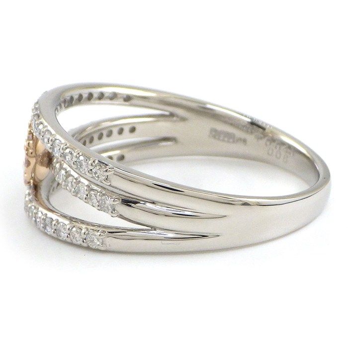 ピンクダイヤモンド ダイヤモンド】 リング センター ピンク  