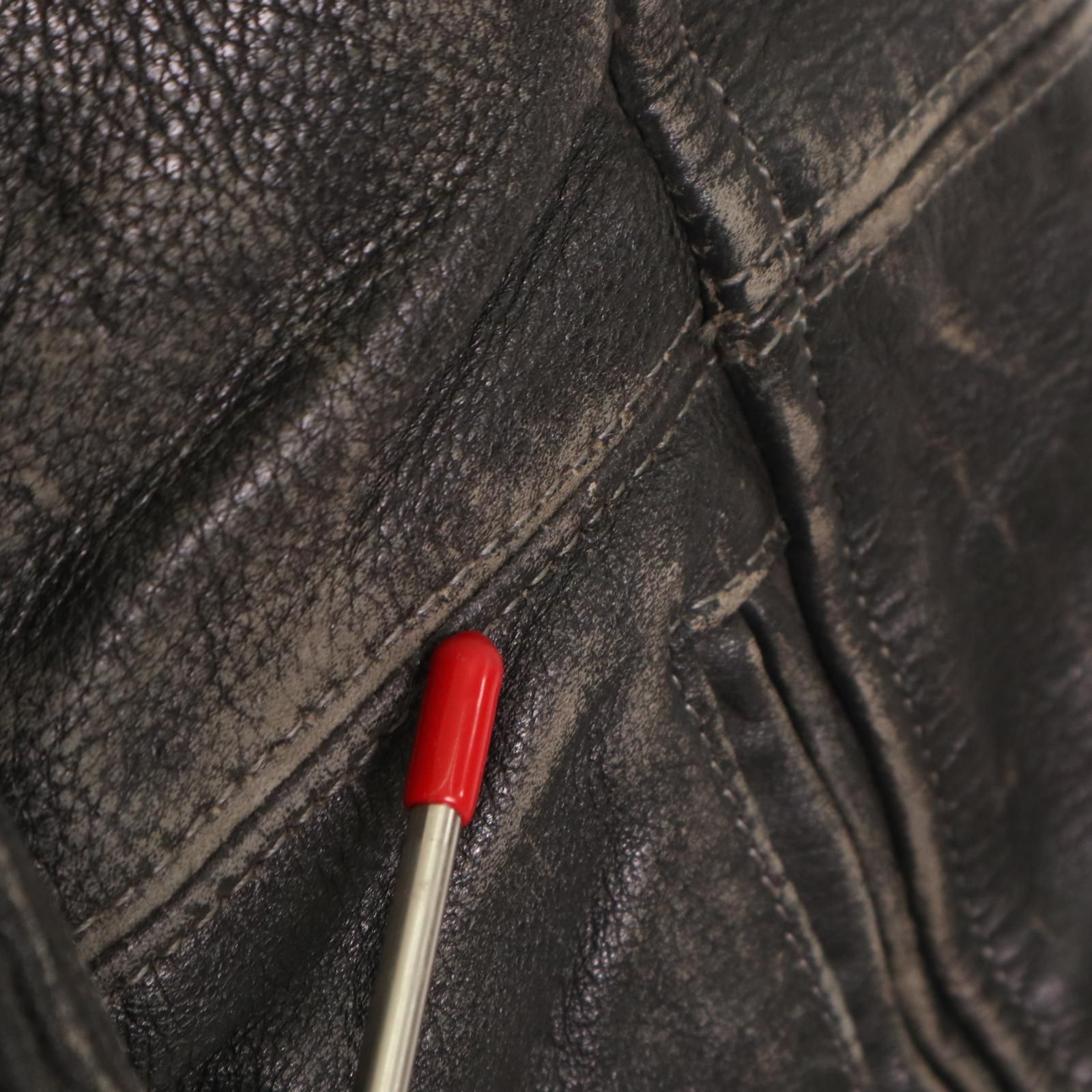 HARLEY DAVIDSON ハーレーダビッドソン レザー シングルライダース  