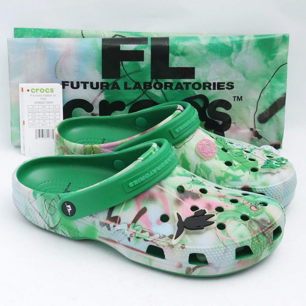 28cm CROCS CLASSIC RO CLOG FUTURA LABORATORIES - メルカリ