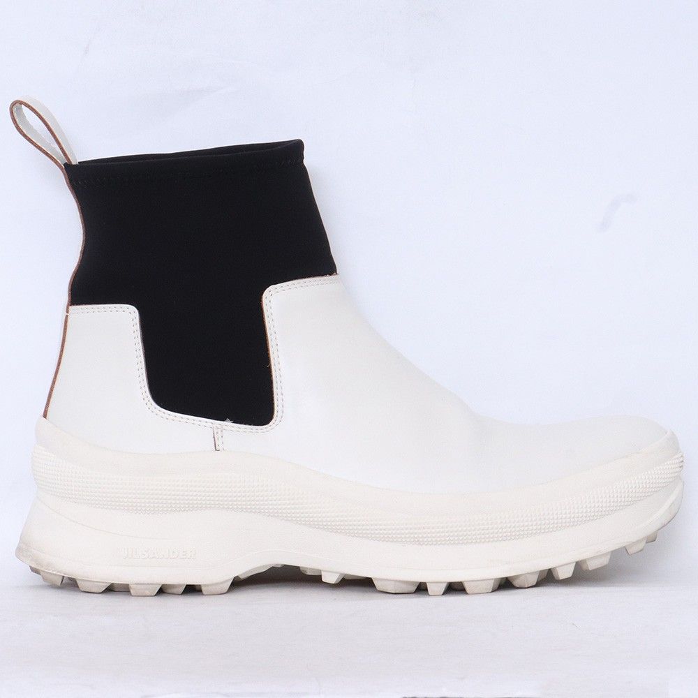 JIL SANDER サイドゴアブーツ サイズ42 ホワイト - メルカリ