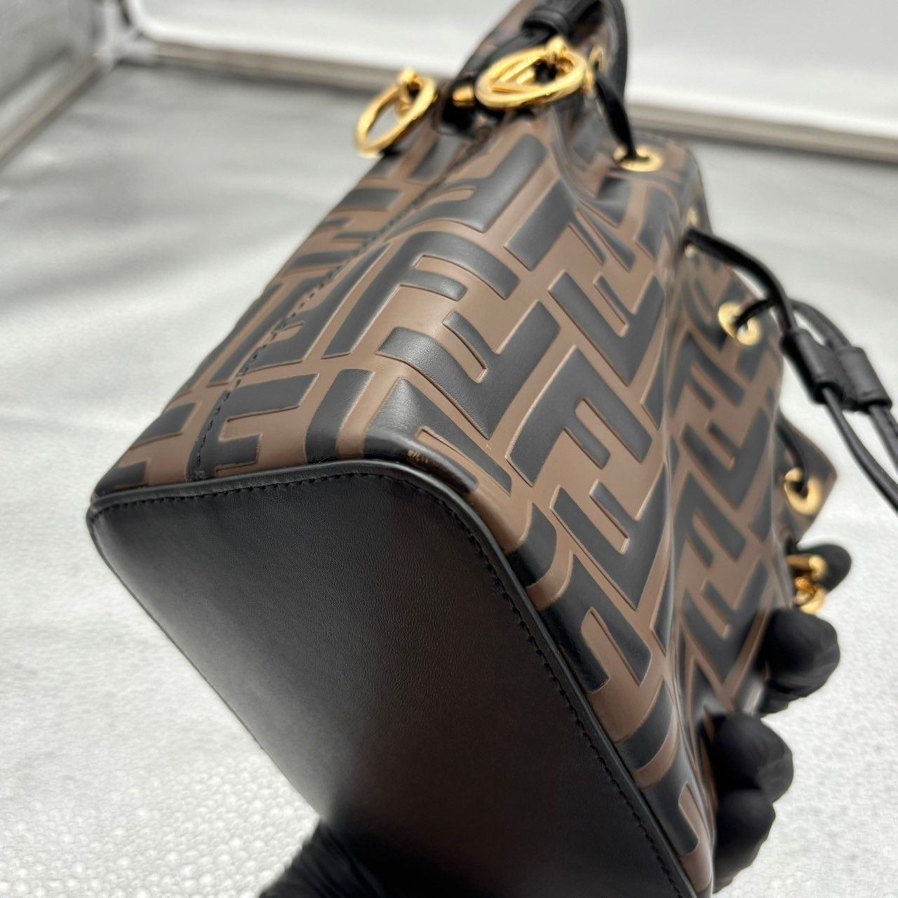 FENDI ズッカ モントレゾール ミニ 2way ショルダーバッグ