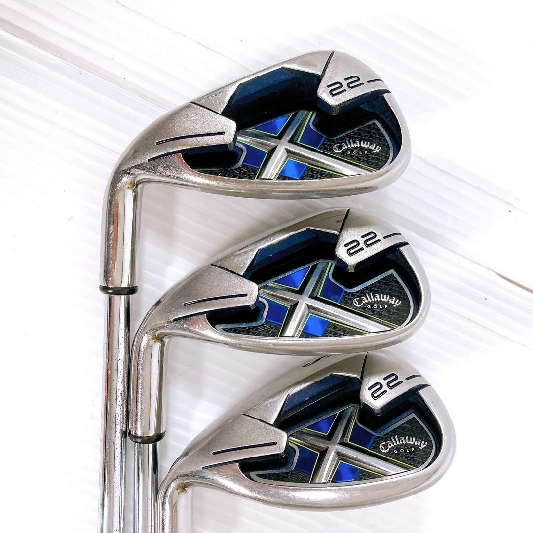 キャロウェイ X-22 レフティアイアン7本 S メンズ 左 キャロウェイ X-22 レフティアイアン7本 S メンズ 左 - メルカリ