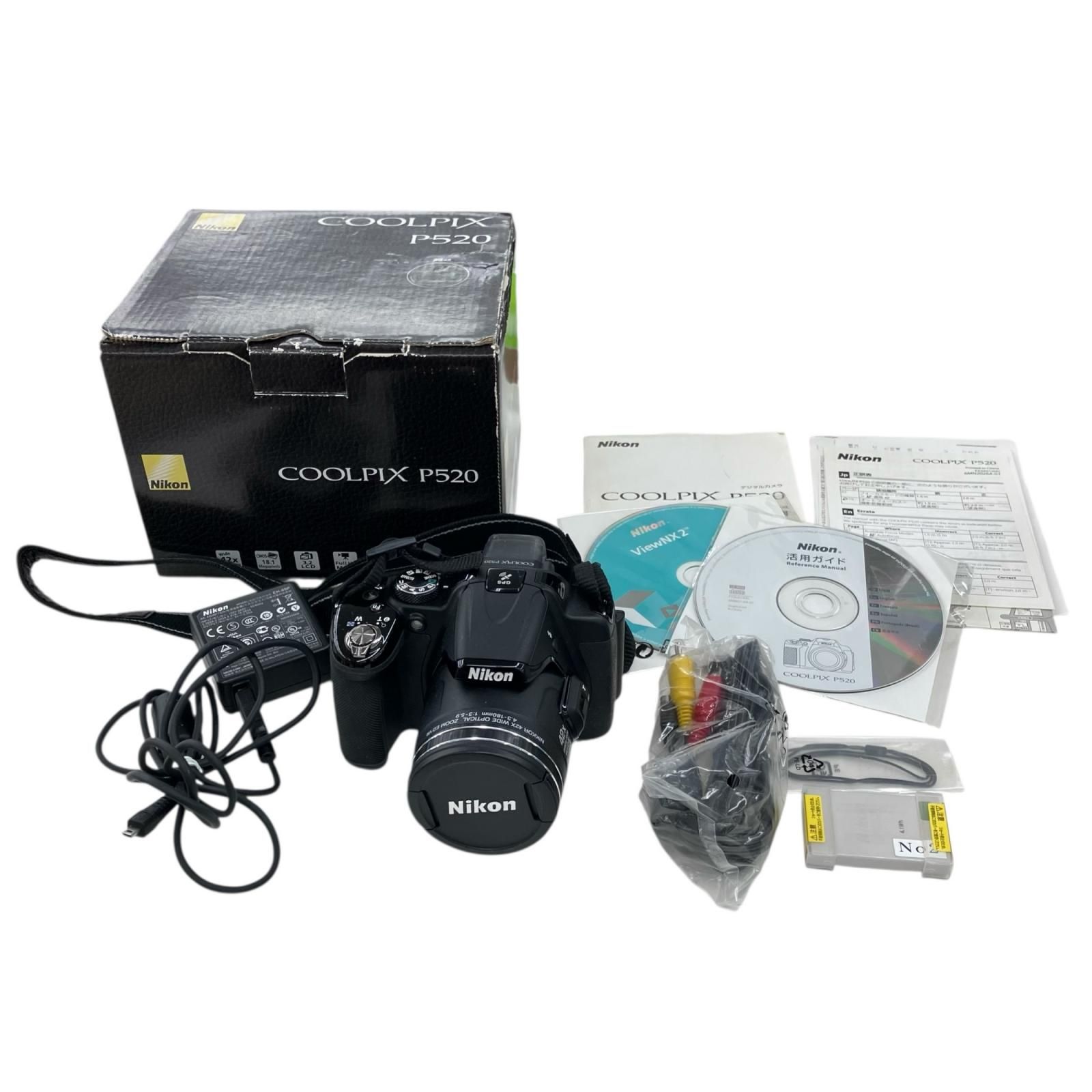 ジャンク品 coolpixp520 nikon 163 Nikon COOLPIX P520 レッド