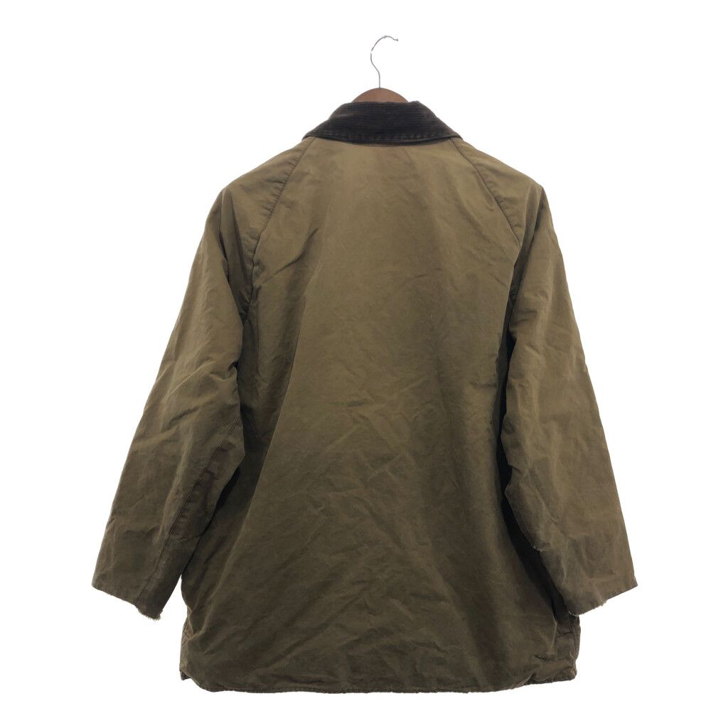 2000年代～ Barbour バブアー Moorland ムーアランド オイルドジャケット 防寒 カーキ (メンズ XL相当) 中古 古着 P6381 2000年代～ Barbour バブアー Moorland ムーアランド オイルド