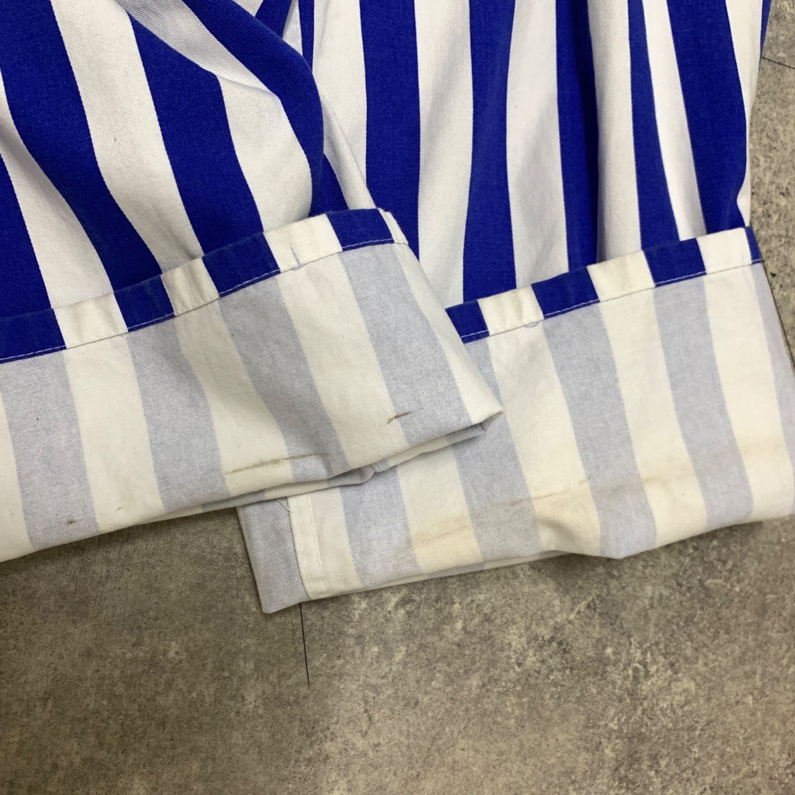 GAME BIBS ゲームビブス ストライプ オーバーオール GAME BIBS” Overall (BLUE STRIPE) ゲームビブス オーバーオール
