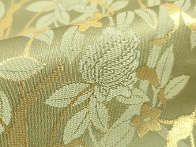 平和屋本店□極上 西陣織 陰山織物謹製 箔屋清兵衛 六通柄袋帯 高台寺  