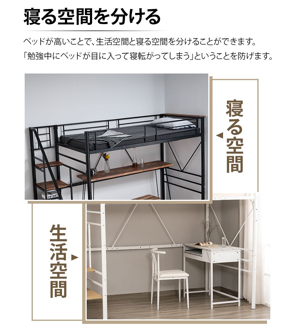 パイプベッド パイプベッドフレームのみ