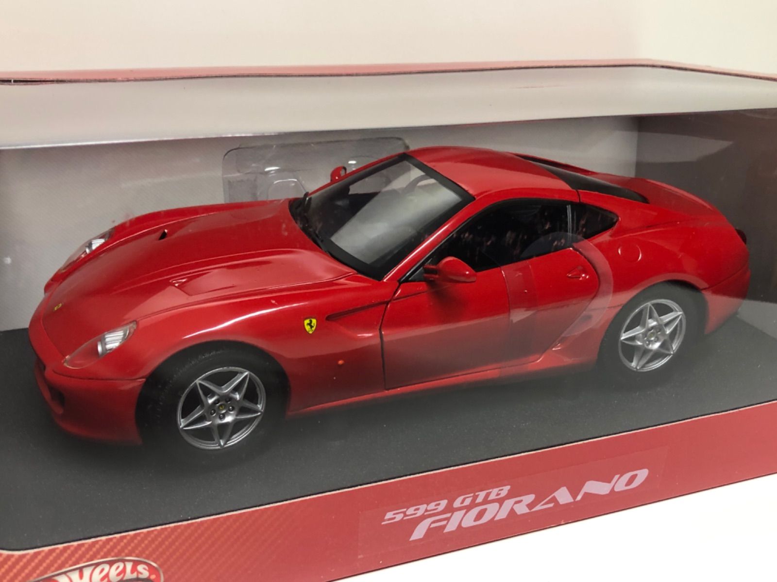 ホットウィール 1/18 フェラーリ 599 GTB Red Ferrari - メルカリ