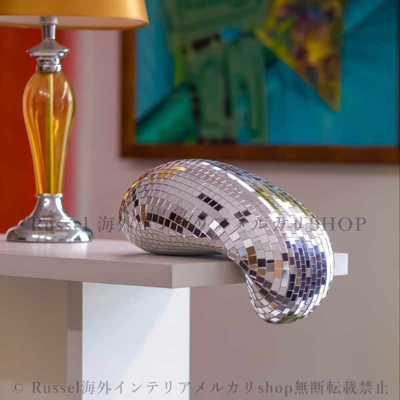 オブジェ 卓上 キラキラ モダン ミラーボール おしゃれ かわいい
