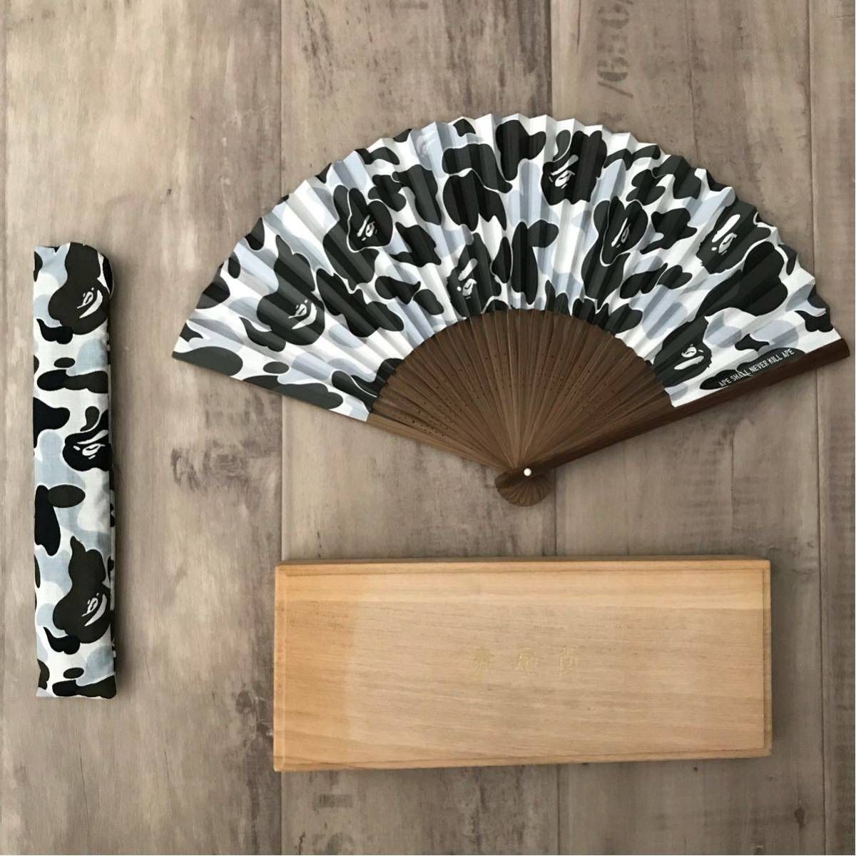 BAPE 京都限定 カラーカモ 舞扇堂 扇子 000000001471 - メルカリ 