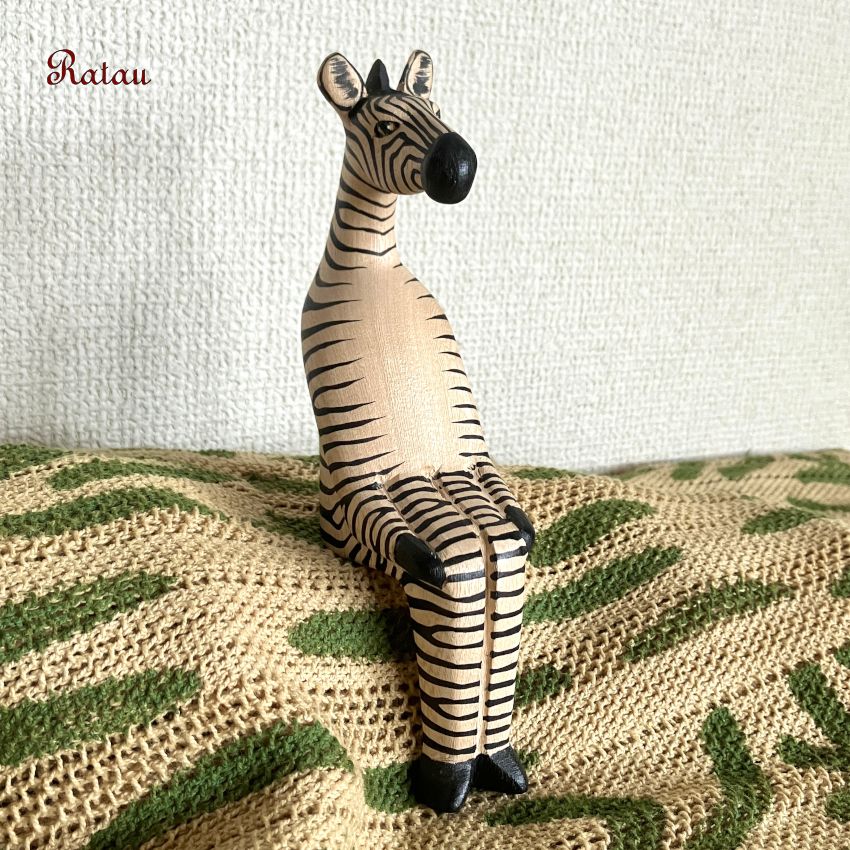 動物オブジェ お座りアニマル 10点セット（ライオン シマウマ キリン