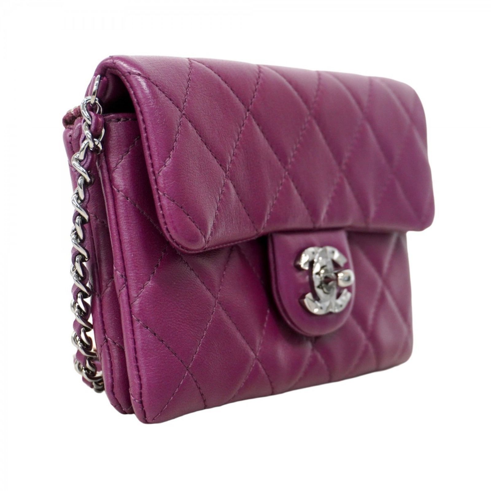 CHANEL シャネル ショルダーバッグ 紫 - 4500124L0045 パープル（紫）系 CHANEL MATELASSE(シャネル マトラッセ