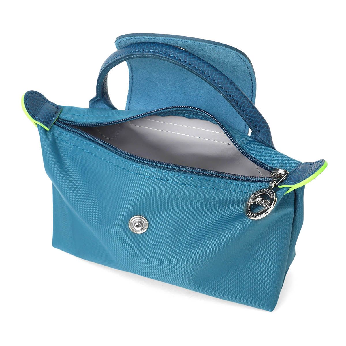 新品 ロンシャン LONGCHAMP ポーチ ル プリアージュ グリーン ハンドル 