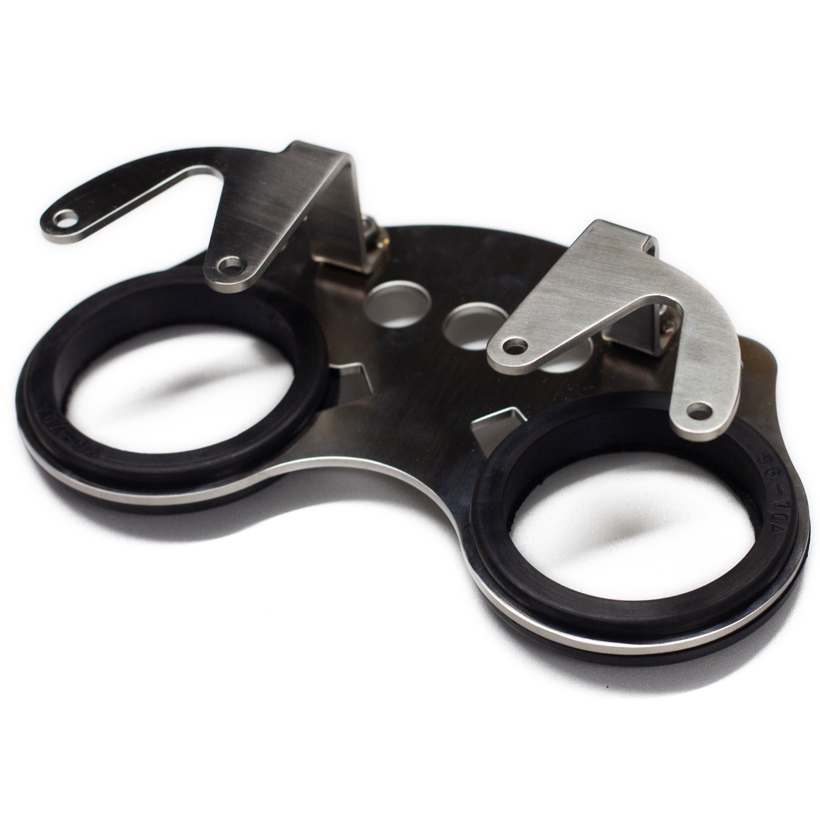 SR400 500用 ダブルメーターステー φ60 MOTOR ROCK MR-EL032