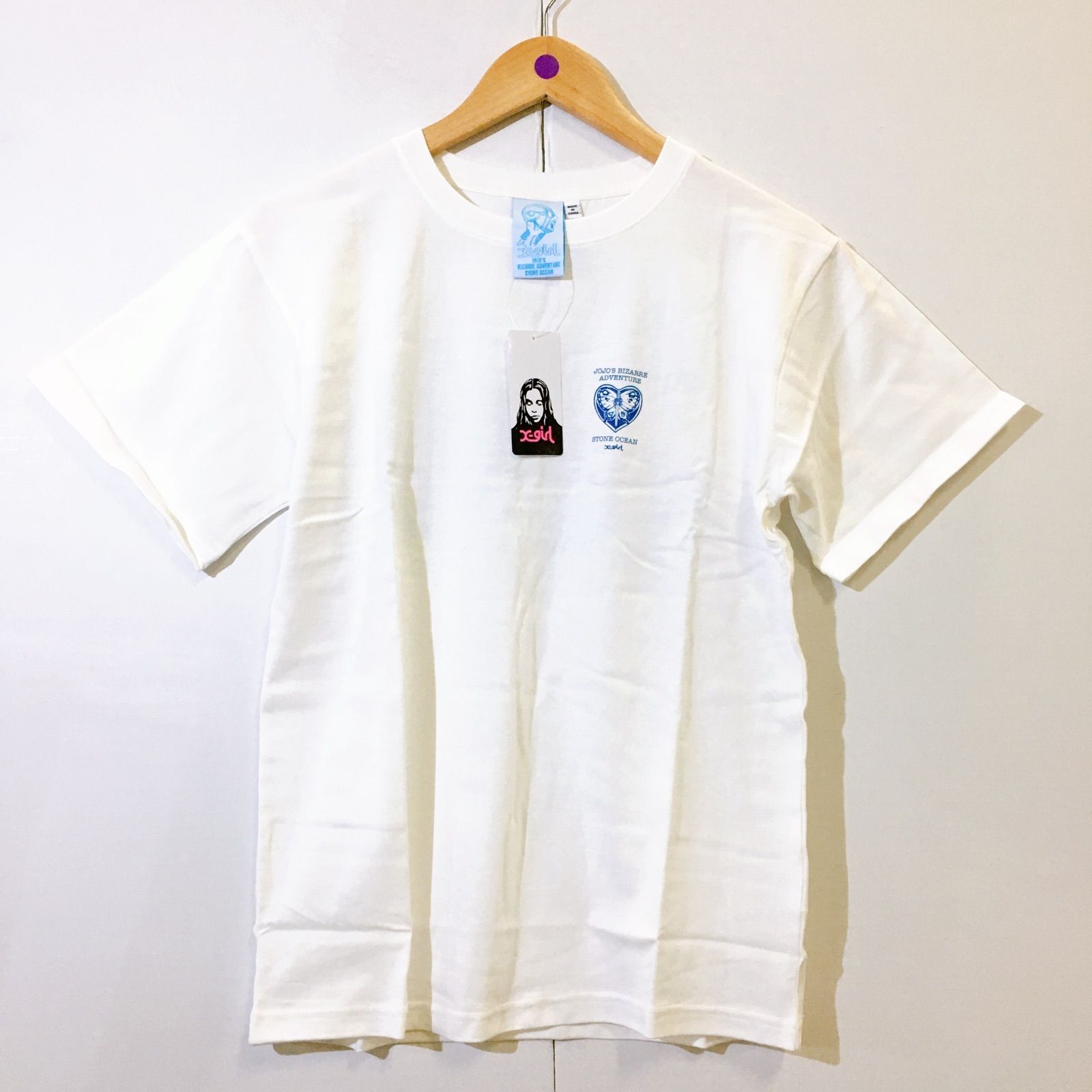 美品 Xガール×ジョジョの奇妙な冒険 Tシャツ