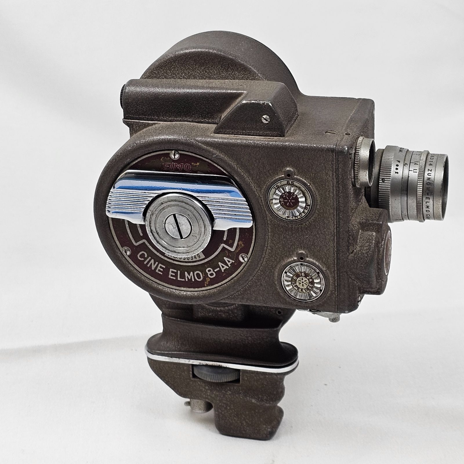 オブジェに ELMO CINE 8-AA エルモ 8mm ゼンマイ式 シネカメラ