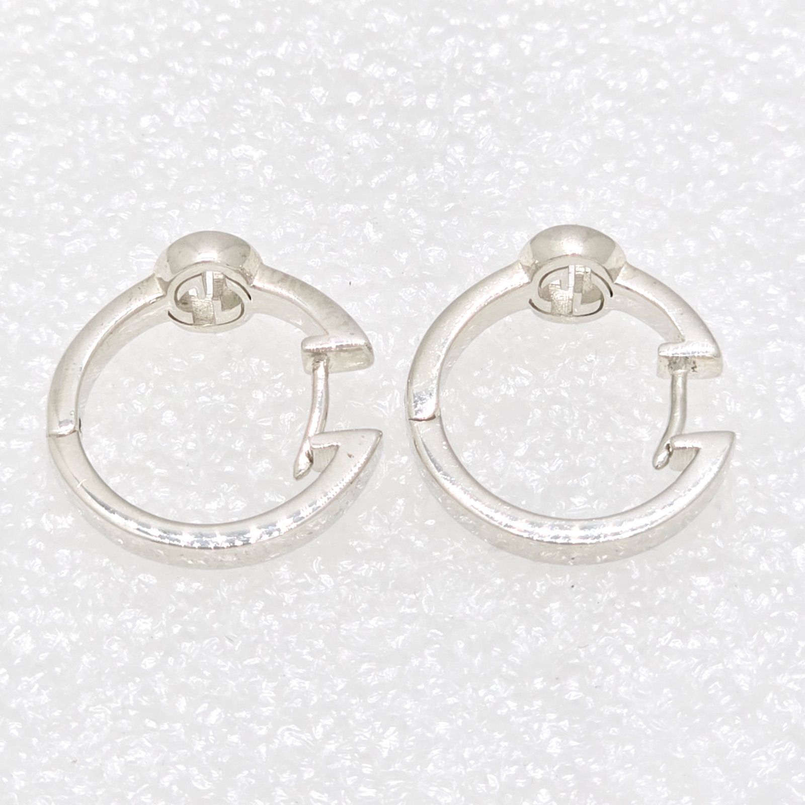 GUCCI グッチ 796323 インターロッキング フープピアス 両耳