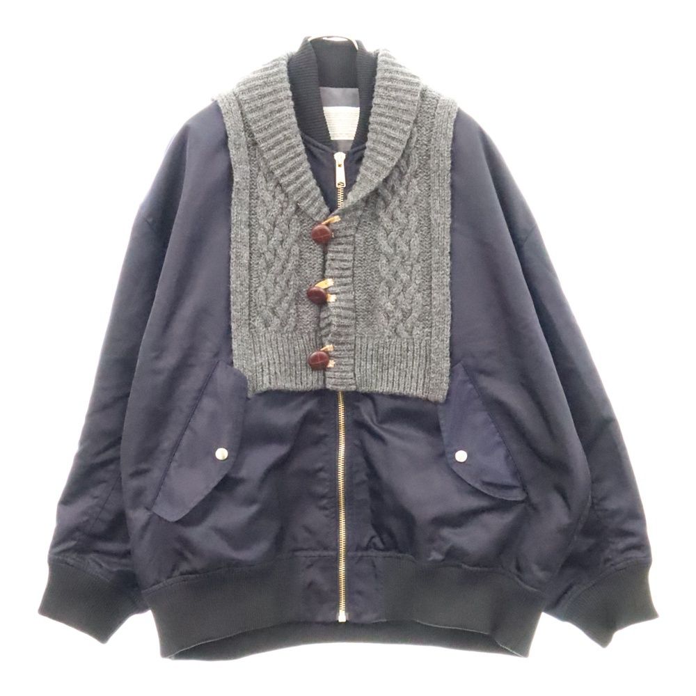 kolor (カラー) 21AW DOCKING BIG MA-1 ドッキング オーバーサイズ MA 