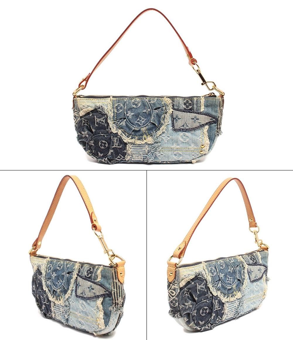 ルイ・ヴィトン ショルダーバッグ ゴールド金具 パウチィ モノグラム  