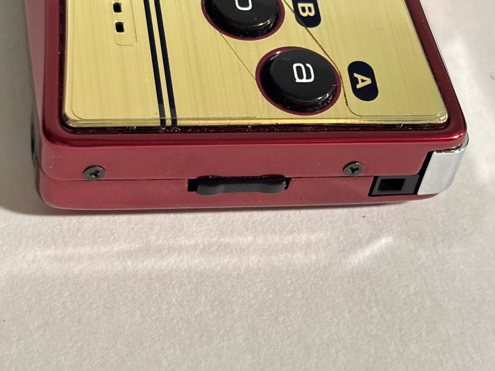 美品 ゲームボーイミクロ 本体 OXY-001 20周年 ファミコンバージョン② Nintendo ゲームボーイミクロ OXY-001 ファミコンバージョン