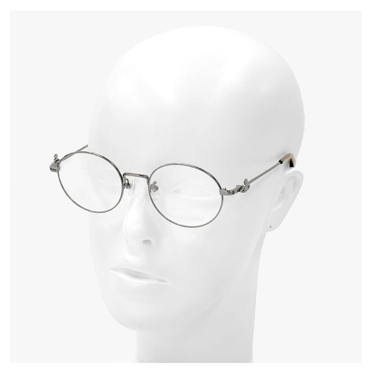 Vivienne Westwood/クラウンパント型/メガネフレーム/ガンメタ 新品】 ヴィヴィアン ウエストウッド メガネ レディース 40-0016