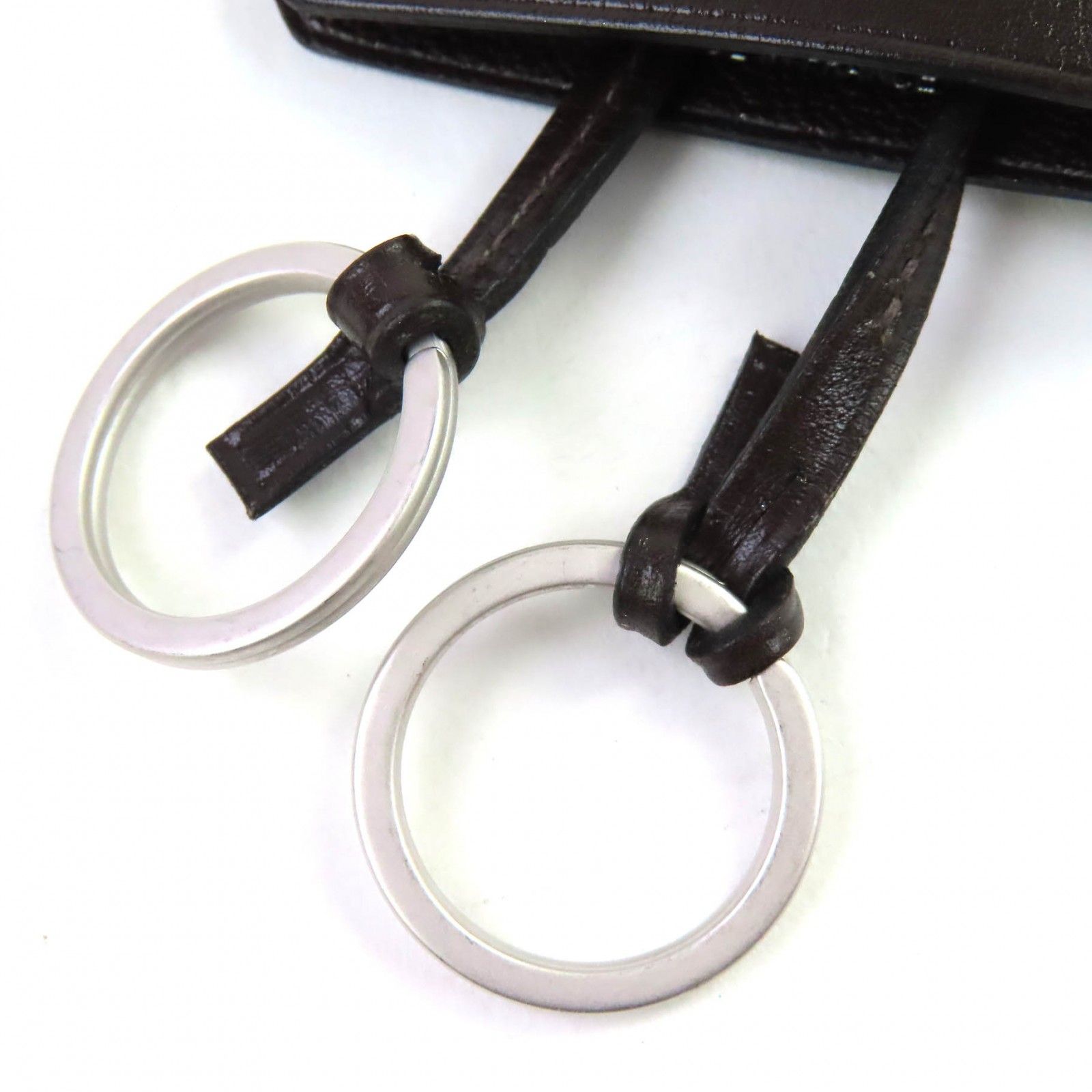 極美品］エルメス　マルジェラ期　クロシェット　ネックレス　□C刻印　ブルージーン 極美品△HERMES エルメス クロシェット ネックレス レザー