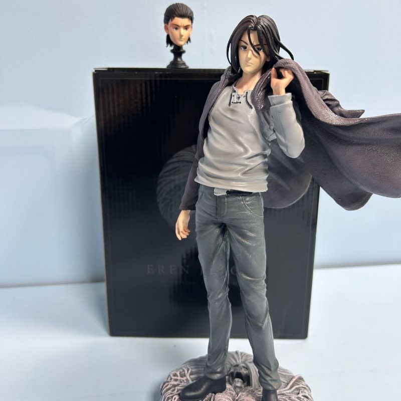 進撃の巨人 エレン フィギュア　ガレージキット　Eren ① Amazon.co.jp: エレン・イェーガー フィギュア 1/6スケール 塗装
