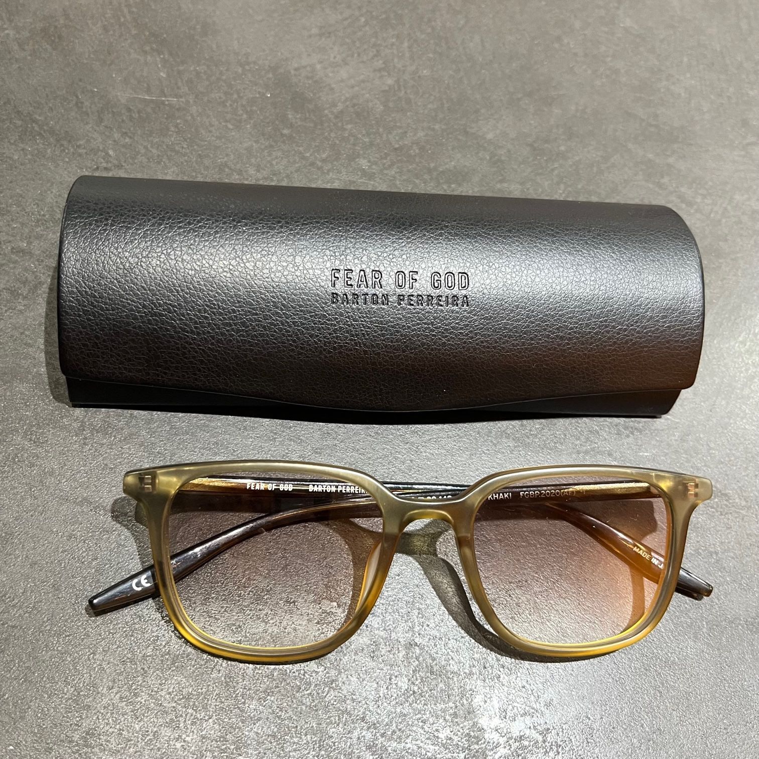 FEAR OF GOD × Barton Perreira サングラス 眼鏡 バートンペレイラ 