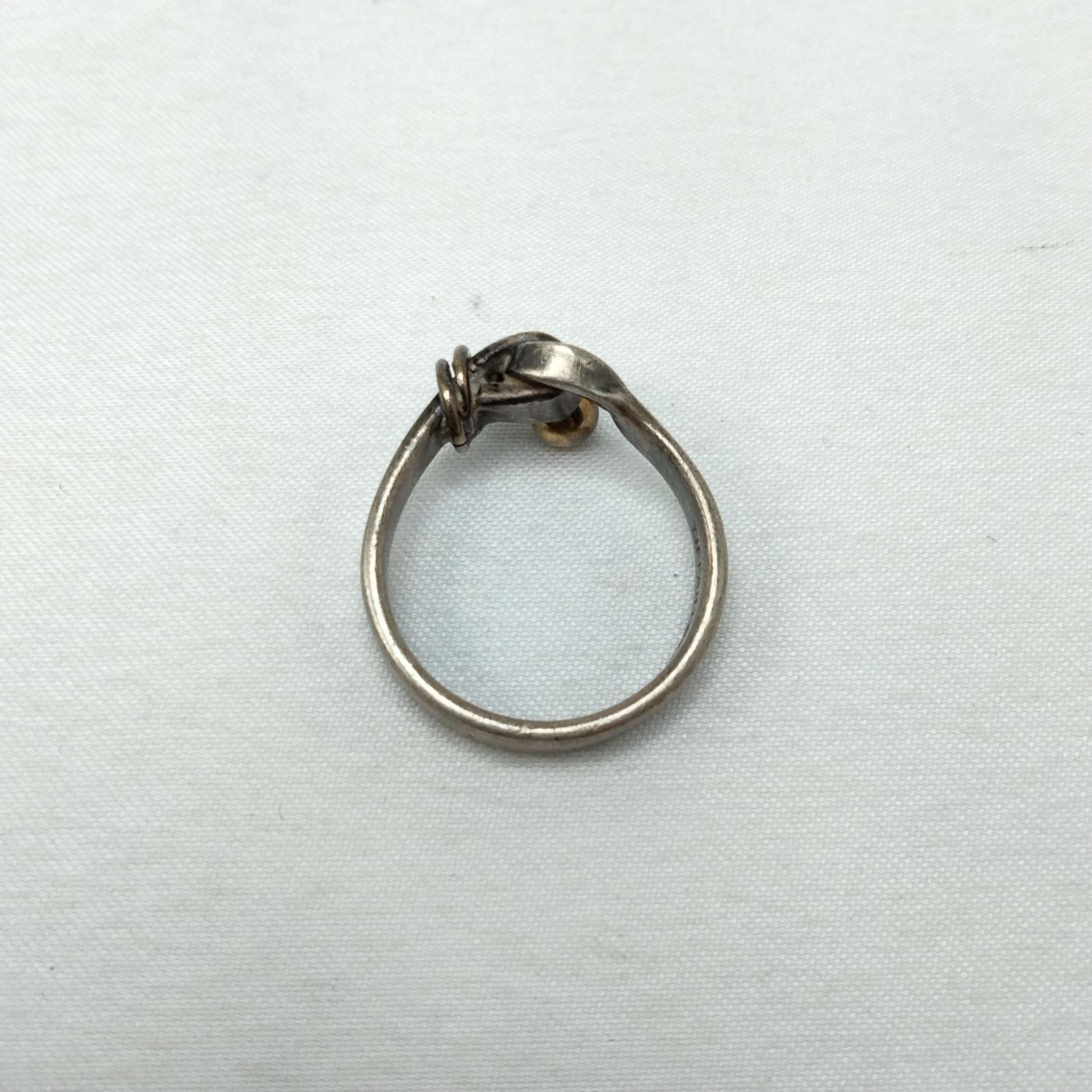 ティファニー　指輪　ラブノット　シルバー925 サイズ約10号 TIFFANY&Co. 10号 ティファニー リング・指輪 ラブノット