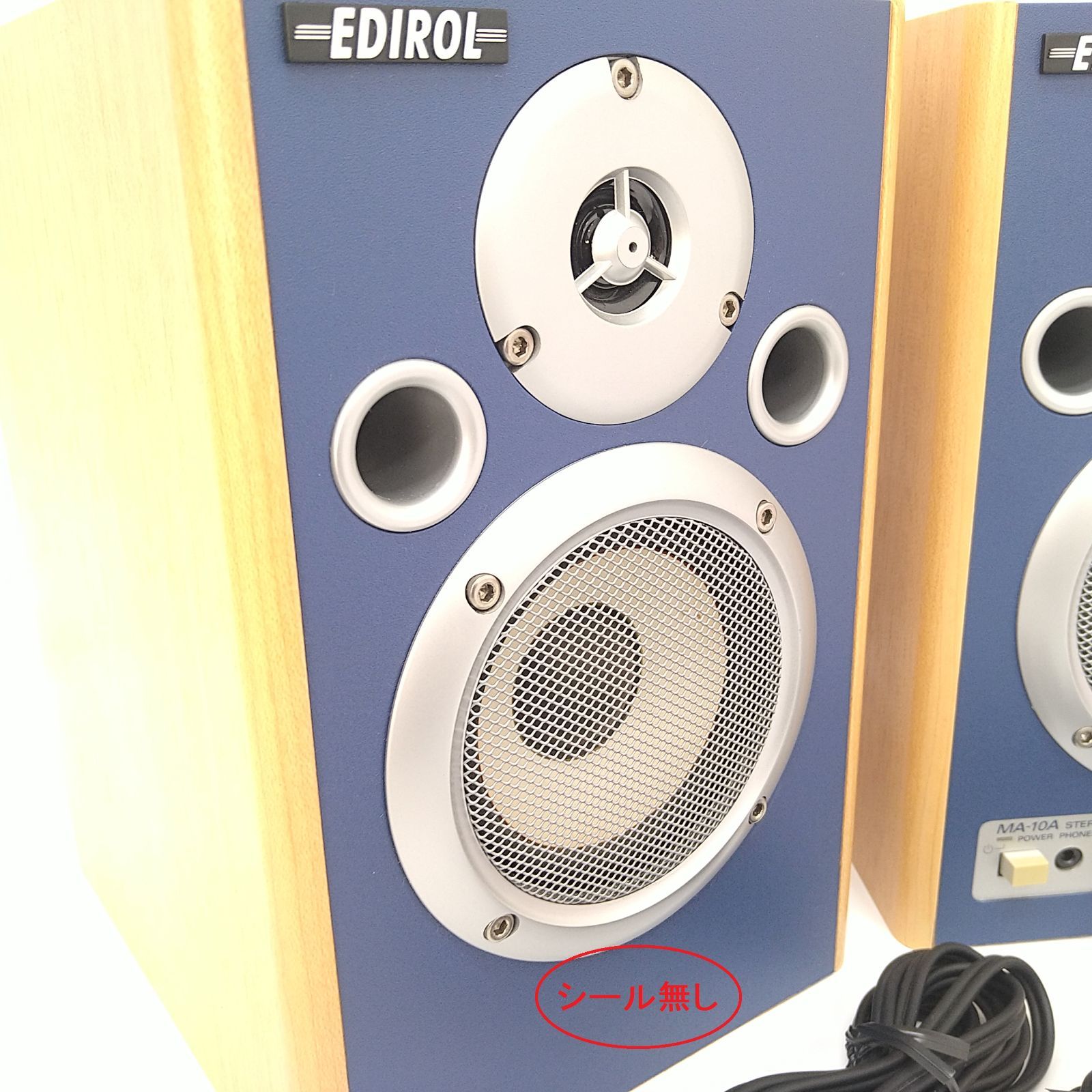 Roland (ローランド) ma-10a ブルー　モニタースピーカー　中古美品 Roland ローランド MA-10A(ステレオモニタースピーカー) ブルー
