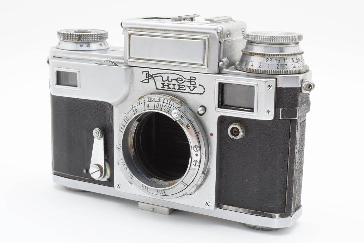 キエフレンジファインダーカメラ ジュピター53mm f2.0 Yahoo!オークション -「kiev キエフ」(レンジファインダー