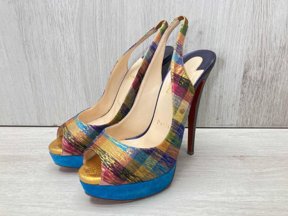 ルブタン　オープントゥサンダル Christian Louboutin/クリスチャンルブタン オープントゥ
