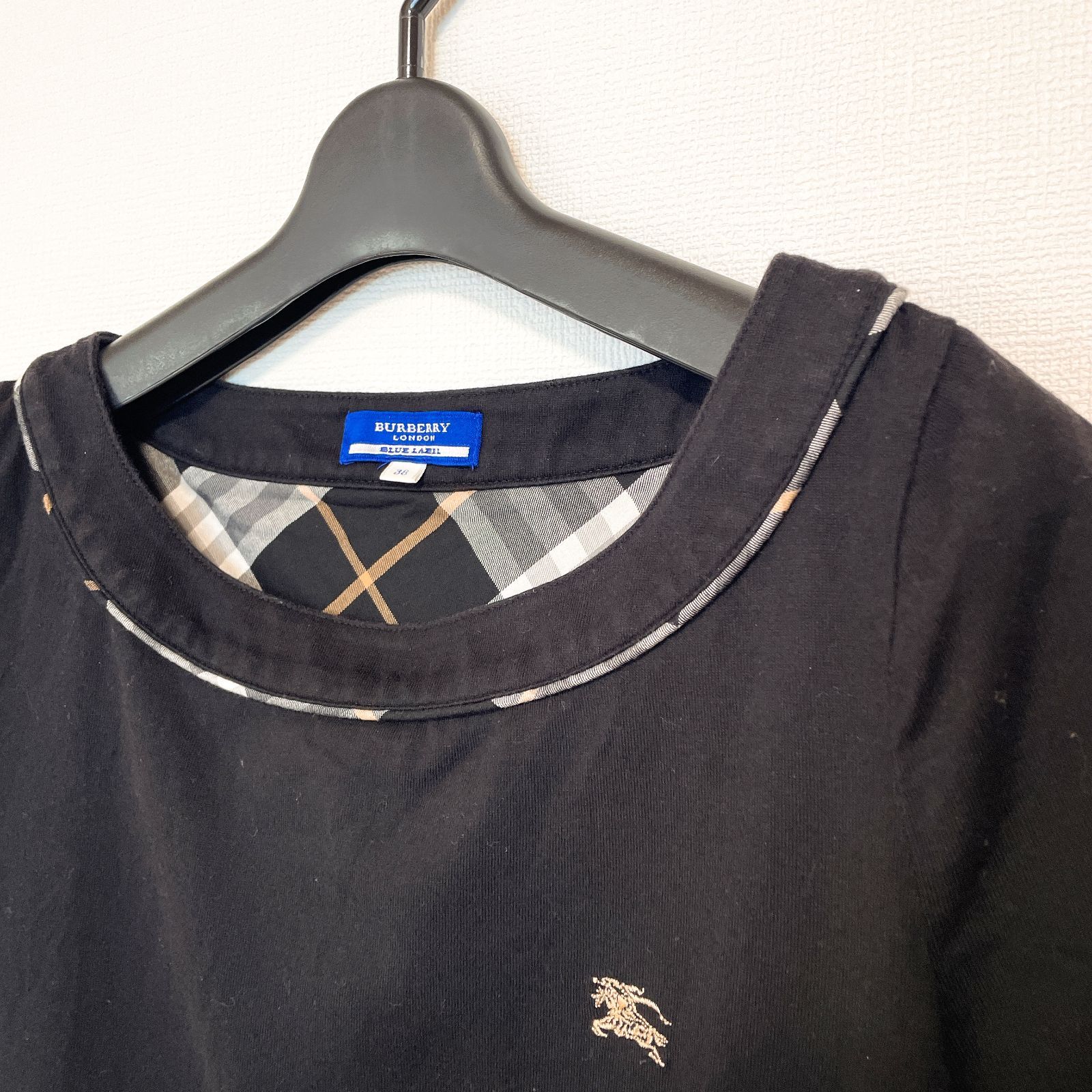 BURBERRY BLUE LABEL バーバリーブルーレーベル 半袖カットソー