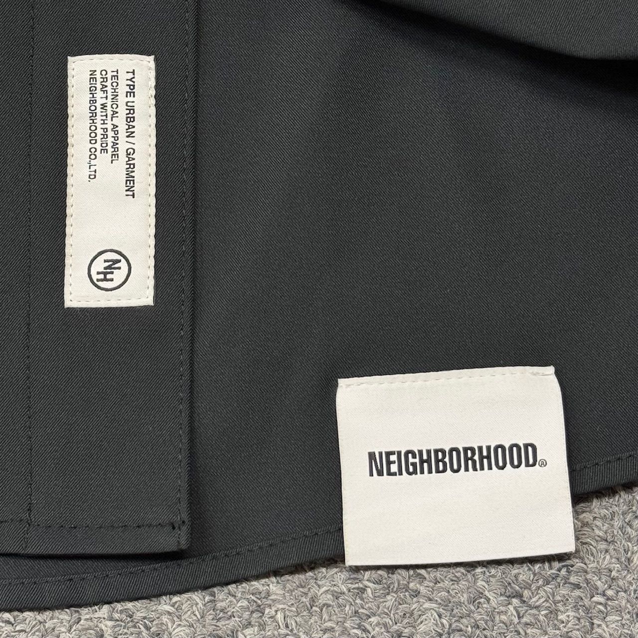 NEIGHBORHOOD 24SS NO COLLAR SHIRT LS ノーカラーシャツ ロング