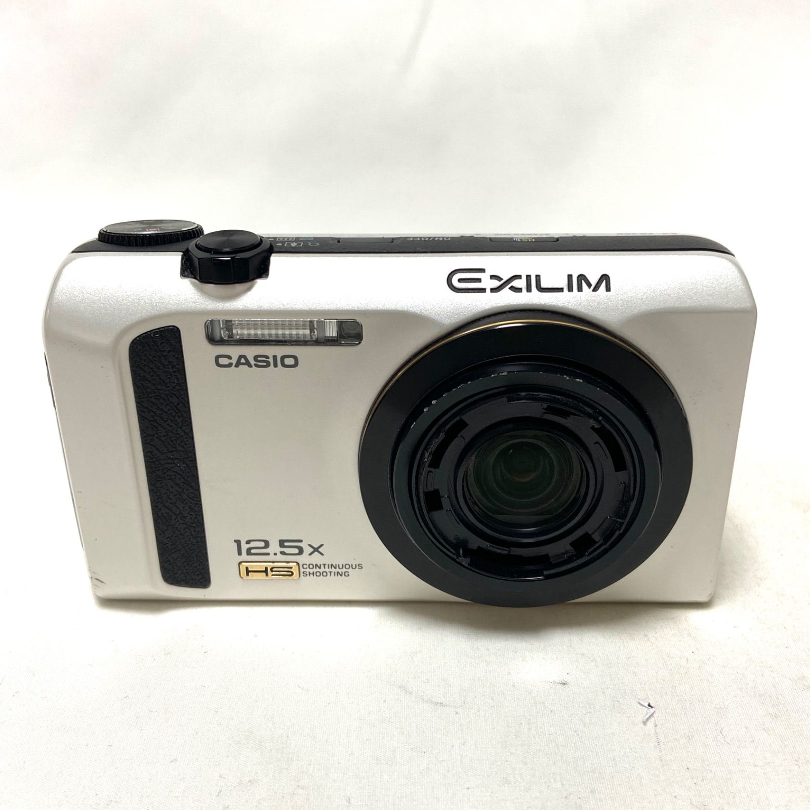 CASIO EXILIM EX-ZR300 ジャンク ホワイト カシオ エクシリム 12.5x コンパクトデジタルカメラ コンデジ