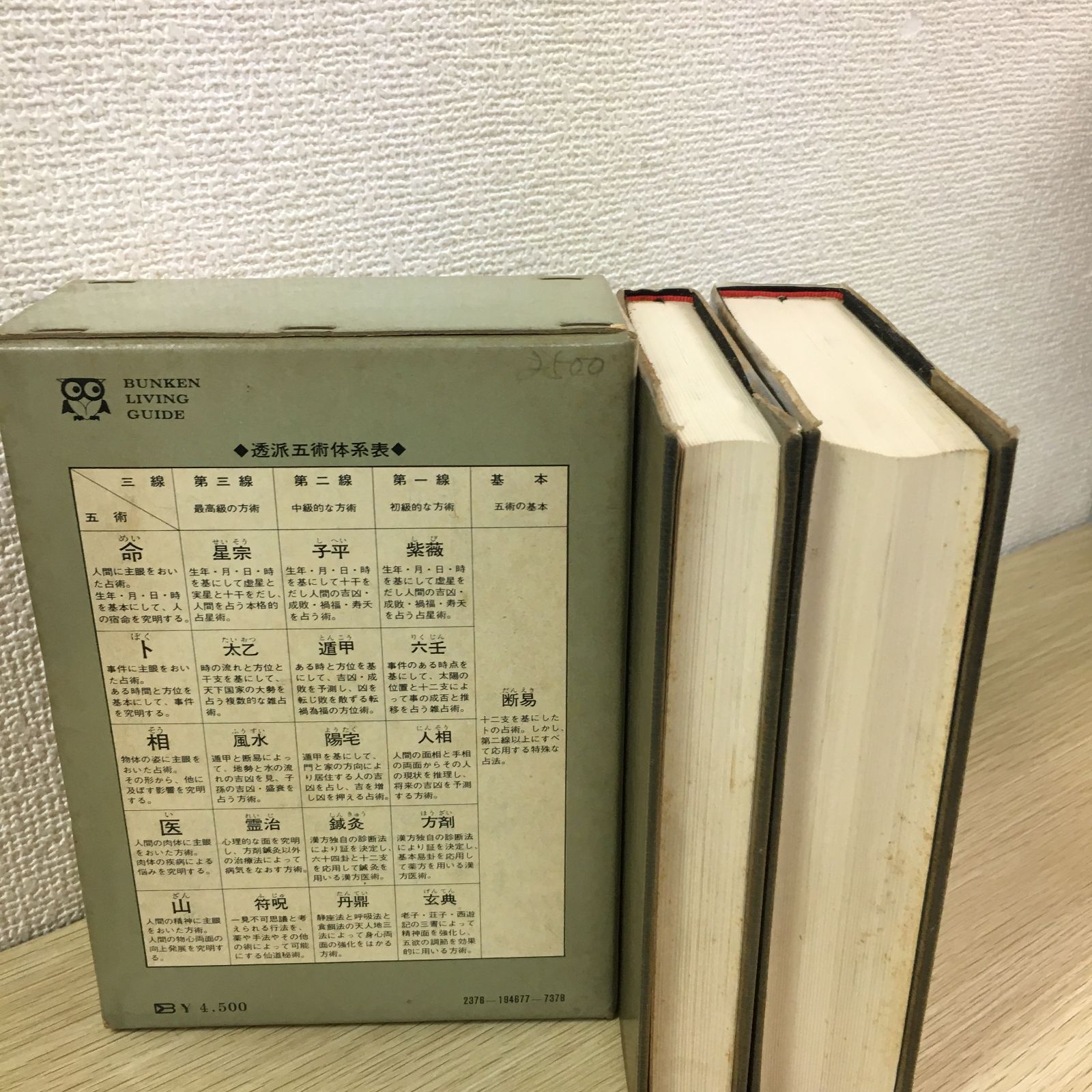 中国正統 五術占い全書 + 別冊図表 2冊セット 中国正統 五術占い全書 + 別冊図表 2冊セット