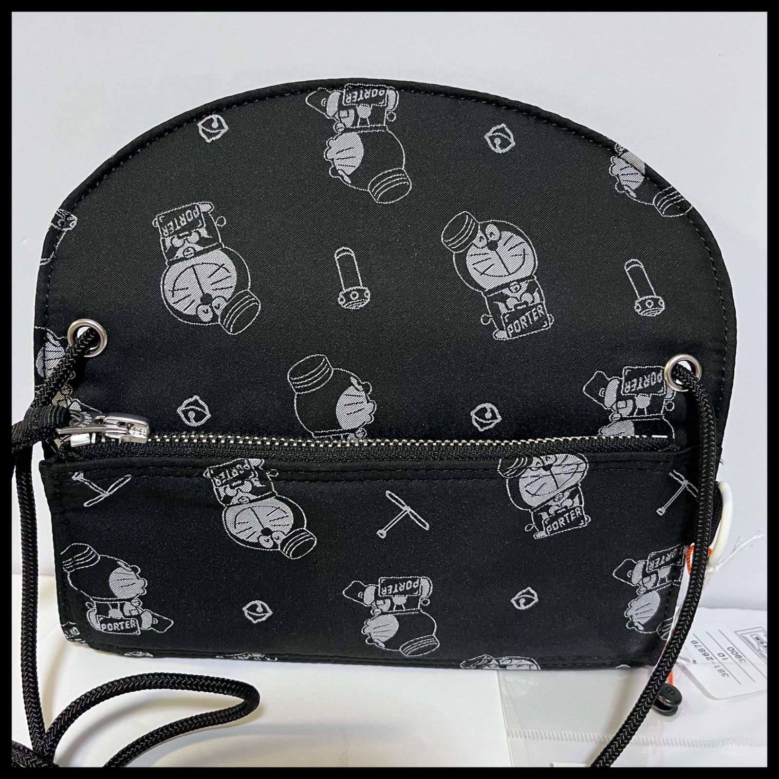 缶バッジ付き】 porter ポーター ドラえもん ロングウォレット
