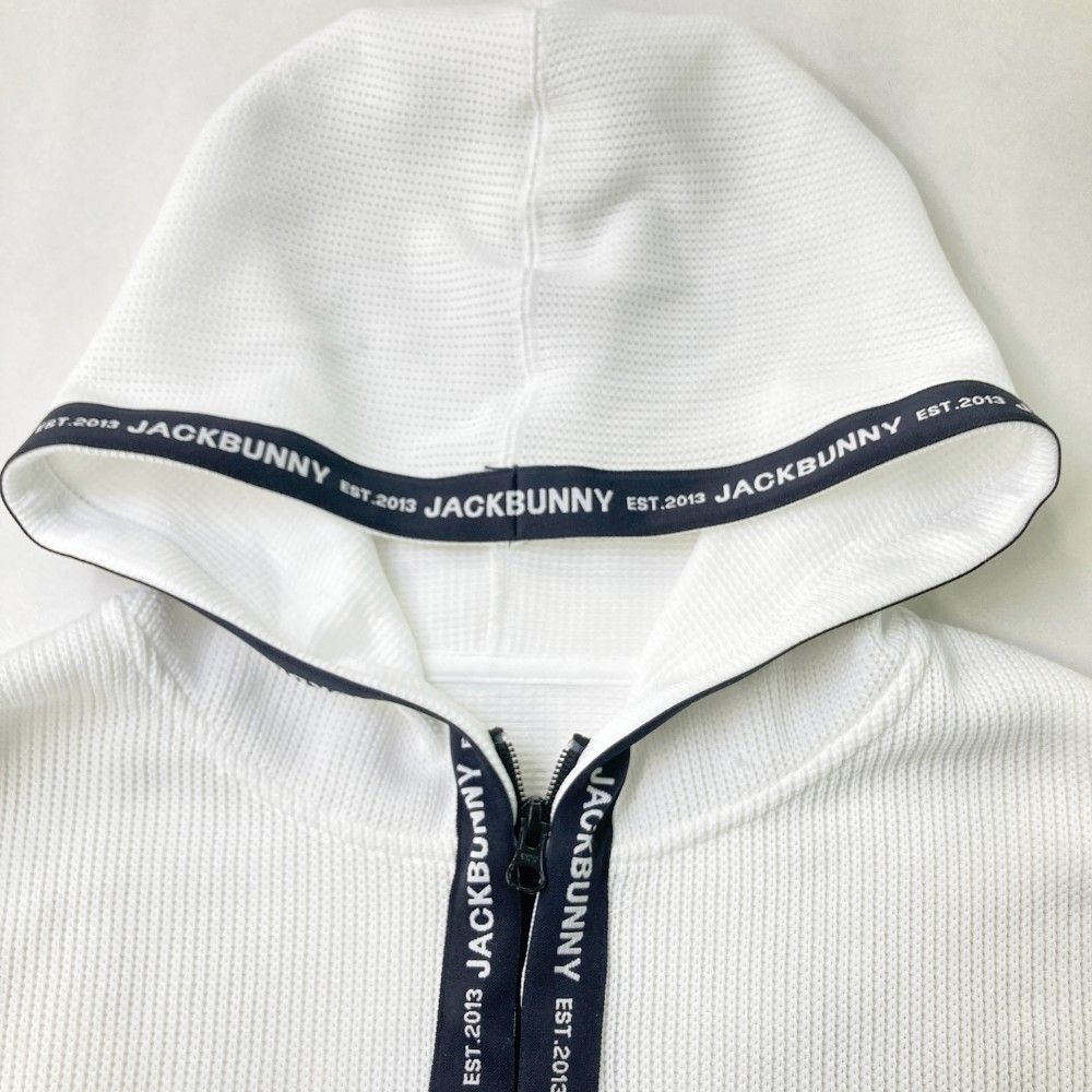 サイズ：6 JACK BUNNY ジャックバニー フード付き ニット ジップ