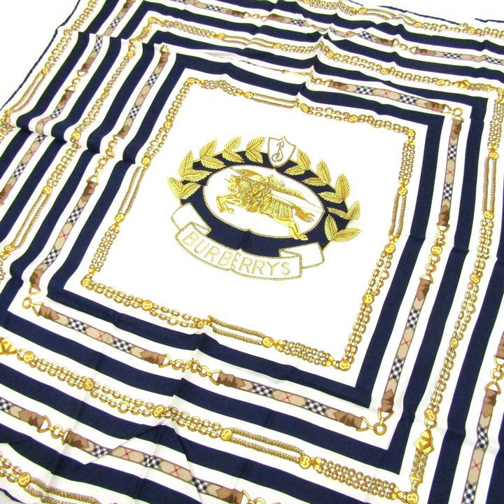 Burberrys ヴィンテージ スカーフ シルク製