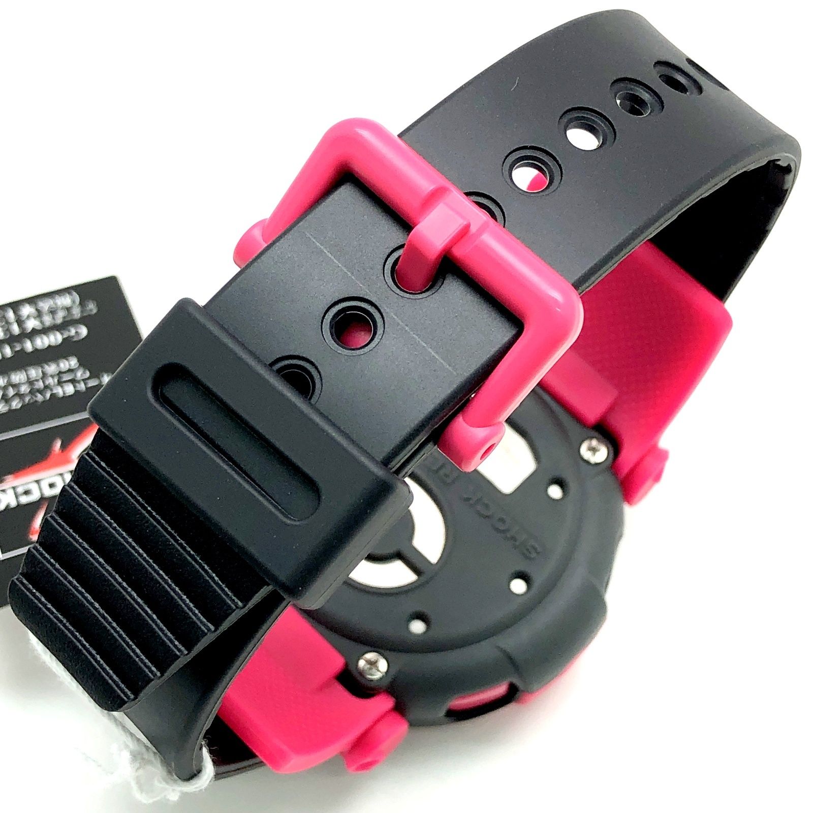 G-SHOCK ジーショック G-001-1B 復刻ジェイソン カプセルタフ ネグザクス ピンク×ブラック NEXAX DW-001 2010年9月発売 G-SHOCK ジーショック G-001-1B 復刻ジェイソン カプセルタフ