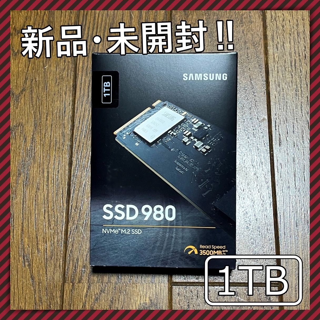 新品 SSD SAMSUNG 980 MZ-V8V1T0B/IT【1TB】 - メルカリ