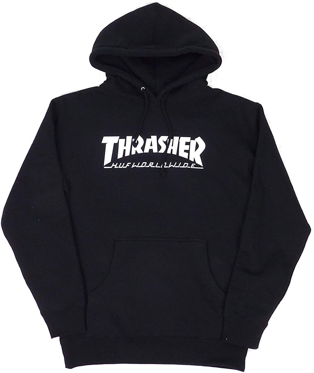 HUF THRASHER TDS ハフ スラッシャー プルオーバーパーカー - メルカリ