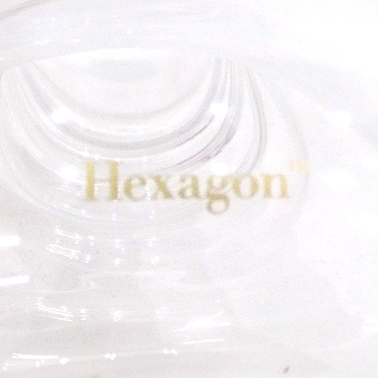 小牧店】箱イタミあり Hexagon ヘキサゴン エナジーグラスウェア ガラスウェア カラフェ ゴールデン 1.3L 水差し ピッチャー デカンタ  【I426-0662】 - メルカリ