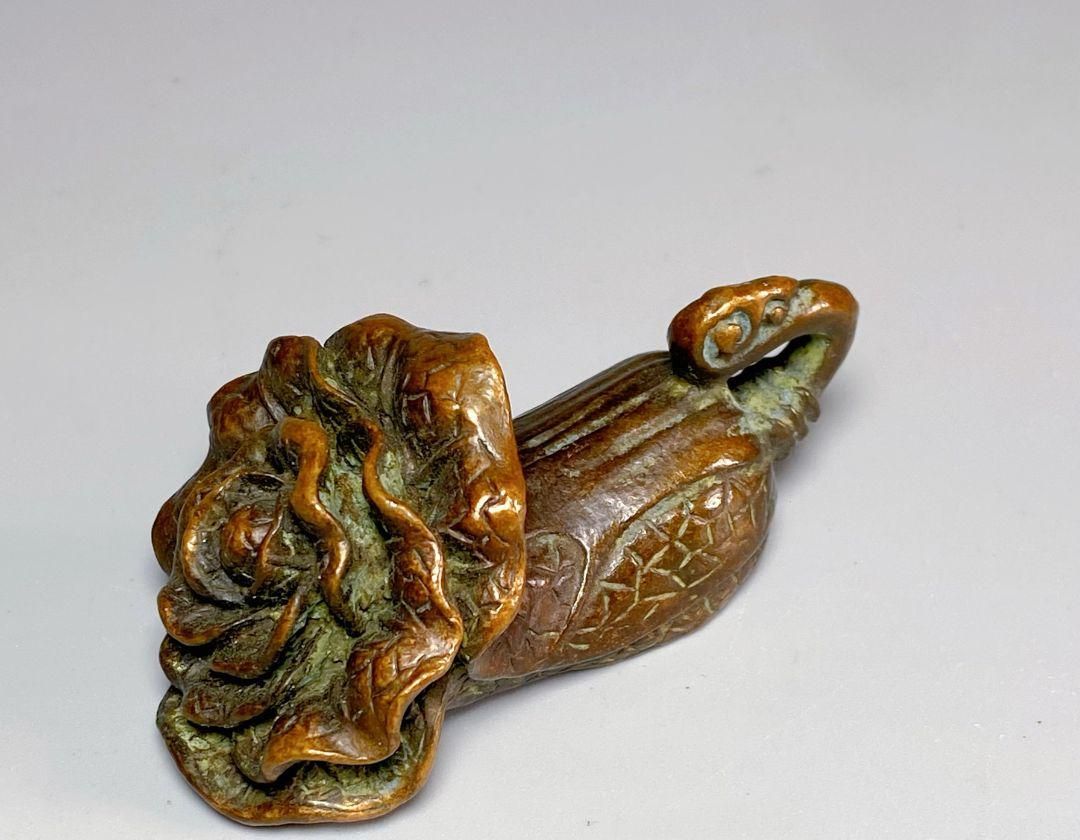 銅細工 金銭豹 書道具 文房具 装飾品 工芸品 美術品 置物 銅細工 金銭豹 書道具 文房具 装飾品 工芸品 美術品 置物
